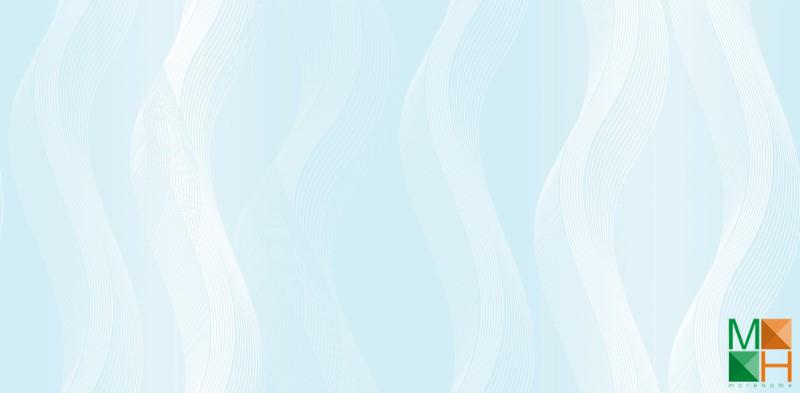 Làm mát không gian với giấy dán tường màu xanh dương Làm mát không gian với giấy dán tường màu xanh dương