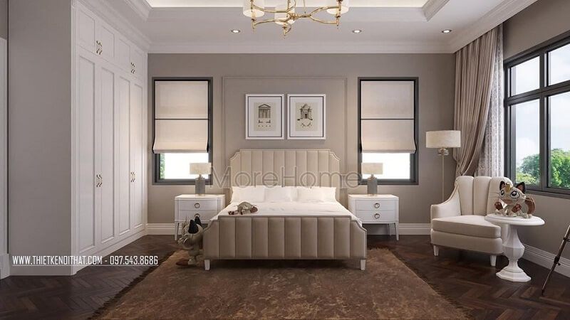 Mẫu tủ quần áo tân cổ điển 4 cách sang trọng với các đường nét tinh tế chinh phục cả những khách hàng khó tính nhất