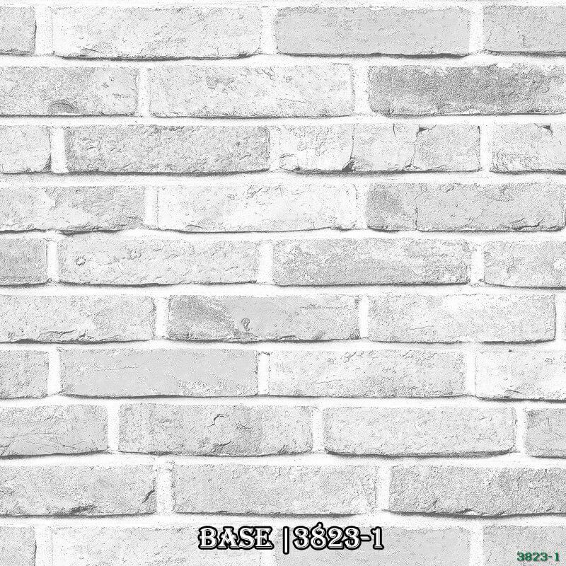 Giấy dán tường có màu xám trắng gạch là một trong những kiểu thiết kế nội thất phổ biến nhất hiện nay.